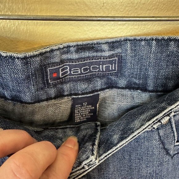 Baccini Jeans Womens 12 Jeans Bootcut Denim Pants Ladies Medium Wash Blue New - Picture 4 of 8